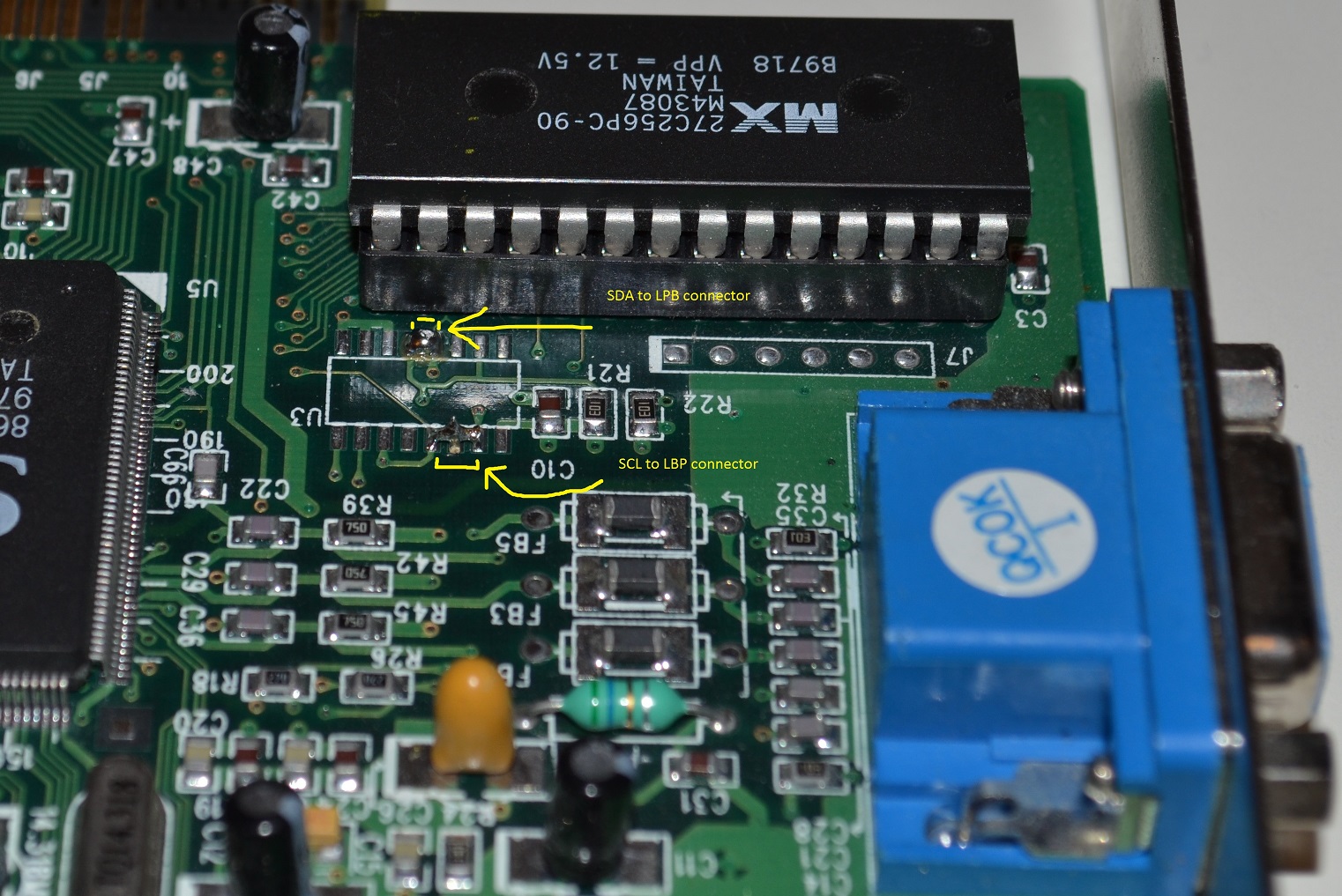ST-375B CD4052B soldered